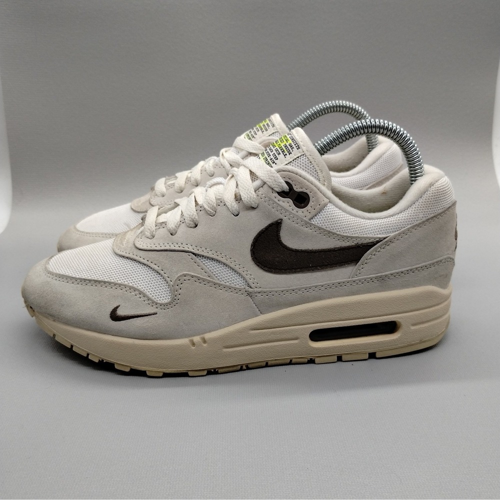 Nike Air Max 1 Ironstone Mens Size‎ 7 Athletic Sneakers Tan Running Athleisure